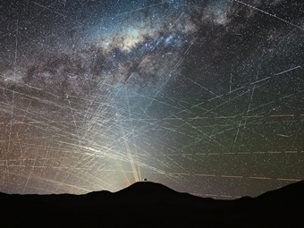 拟建的新卫星群可能会“淹没”夜空